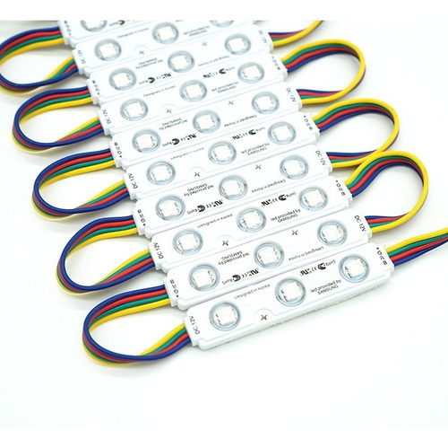 Modulo Led 7014 Rgb Alta Potencia Smd 3 Led X 200 U