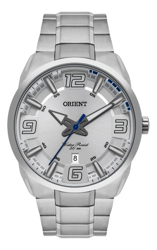 Relógio Orient Masculino Prata Mbss1359 S2sx