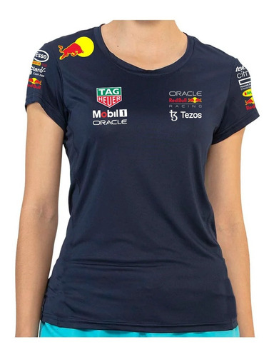 Playera Para Dama Redbull F1 Escuderia Checo Perez 2022