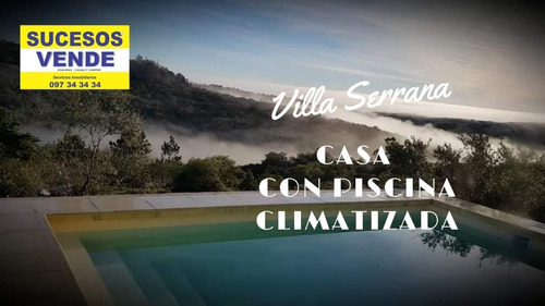 Imagen 1 de 30 de Casas Con Piscina Climatizada En Venta En Villa Serrana Un Lugar Magico
