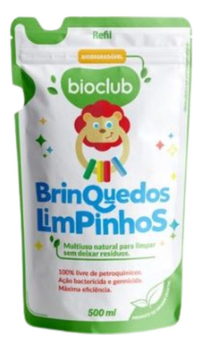 Brinquedos Acessórios Bebê Limpos Biodegradável Refil 500ml