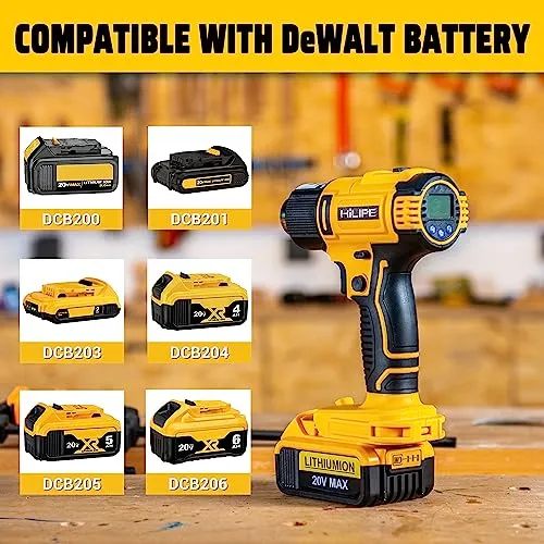 Pistola De Calor Inalmbrica 20v Max Dewalt, Lcd, 2 Temp, 102