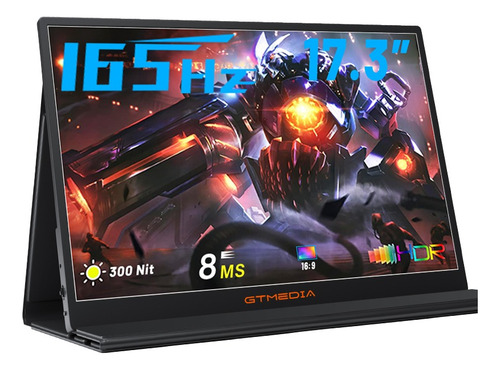 Monitor Portátil 17.3 2.5k Hdr Ips Usb-c Xbox Ps5 Laptop