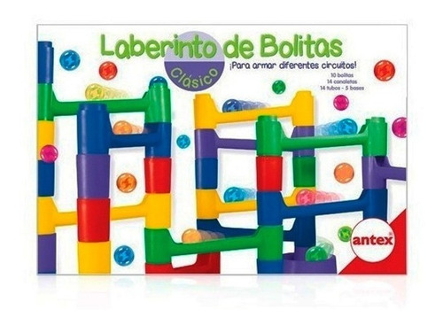 Laberinto Bolitas Clasico Juego De Mesa Original Antex