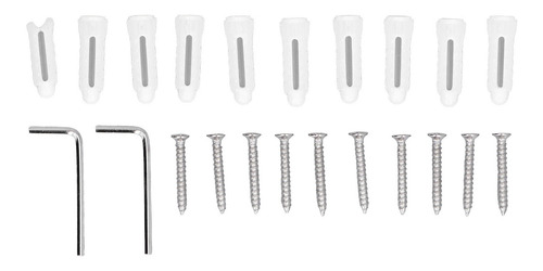 Estante Para Toallas De Baño, Acero Inoxidable, Bordes Más L