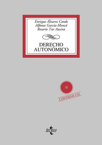 Derecho Autonãâ³mico, De Álvarez De, Enrique. Editorial Tecnos, Tapa Blanda En Español