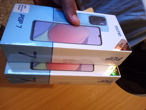 Tekno Pop 7 64gb , 4gb De Ram Azul Nuevo Caja