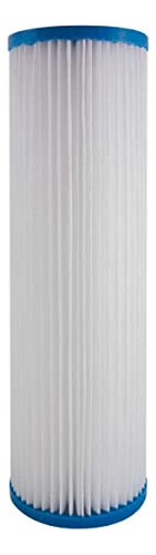 Filtro De Sedimento Casa Entera, 20 Micrones, 10 Pulgx2,5 Pu