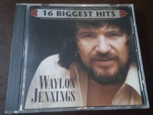 Waylon Jennings - 16 Biggest Hits Cd Importado En Mb Estado 