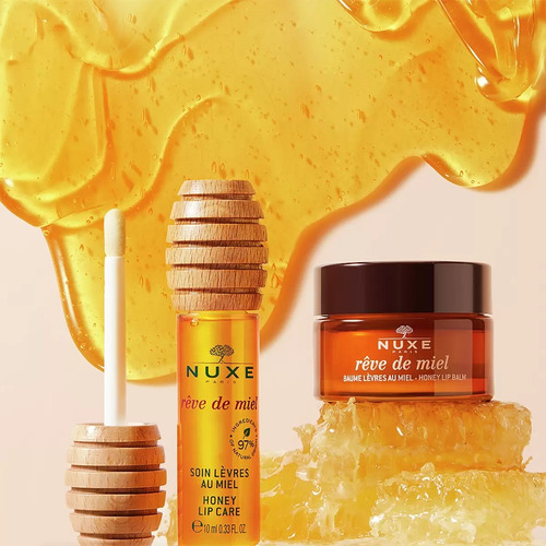 Kit Nuxe Honey, Cuidado De Labios, Día Y Noche 10ml Y 15 Ml