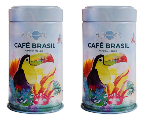 Alpont Gourmet Café Brasil Molido 250 Gramos 2 Piezas