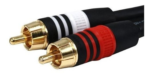 Ra Calibre Estadounidense Awg 2 Conector Rca Color Negro