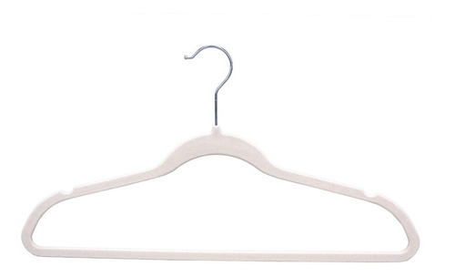 Set De 50 Perchas Terciopelo Slim Ultra Finas Antideslizante