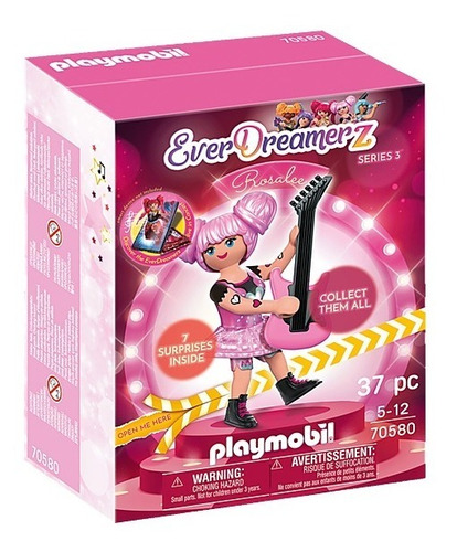 Playmobil Rosalee Mundo Música S3 Ever Dreamerz 70580 37pz