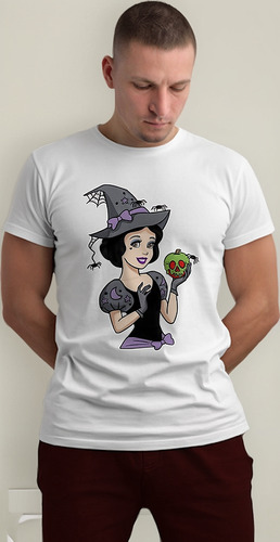 Playera Dw Halloween Brujita Blancanives P621
