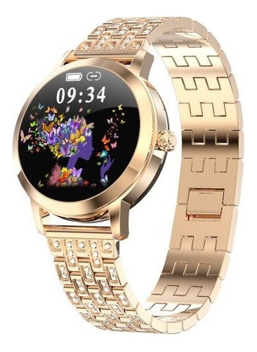 Reloj Inteligente Lw10 Para Mujer Ip68 Reloj Elegante Imperm