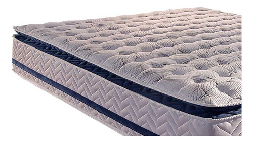 Cama Box Casal: Colchão Molas Ensacadas Paropas Blue+base
