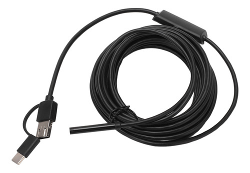 Endoscopio De Inspección, Cámara Boroscópica Usb 3 En 1 De 5
