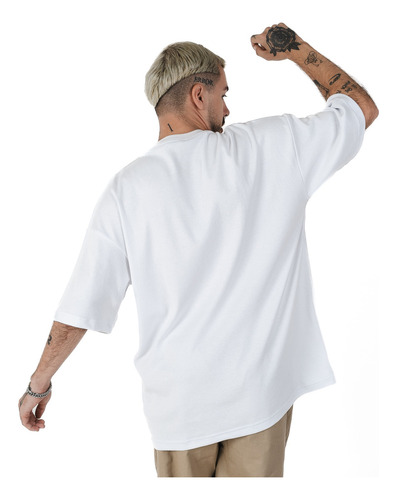Remera Oversize Algodon Premium Futbol Hombre