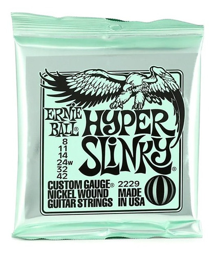 Encordado Electrica Ernie Ball P02229 Hyper Slinky 8 42