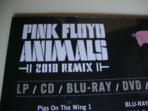 Lp+cd+dvd+blu-ray - Pink Floyd - Animals - Importado, Lacrad