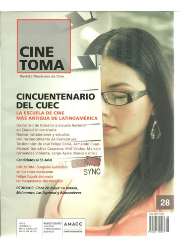 Revista Cine Toma | No. 28 | Cincuentenario Del Cuec