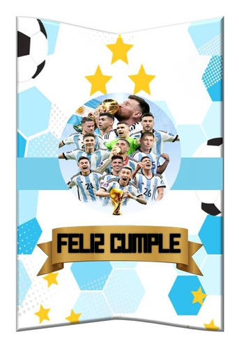 Piñata Cumpleaños Personalizada Argentina Selección Messi