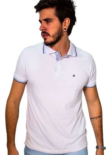 Camiseta Polo Masculina Filete Anticorpus Original 56000