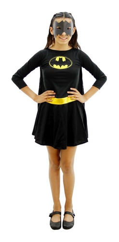 Imagen 1 de 3 de Disfraz Batgirl Fx Costumes Niña