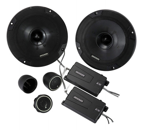 Css Car Audio Component Full Range Stereo Speakers Set