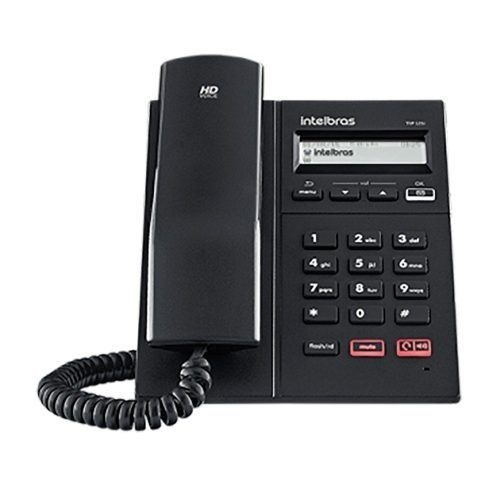 Telefone Voip Ip Tip 125i Intelbras Poe Sip 2.0 Audio Hd 