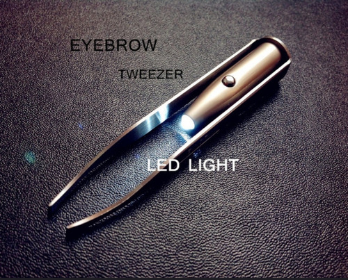 Pinça Para Sombrancelha Com Luz De Led