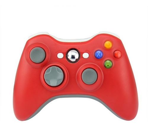 Joystick Inalambrico Xbox 360 Compatible Rojo