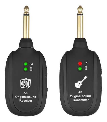 Sistema Inalámbrico De Guitarra 20hz-20khz Transmisión Acúst