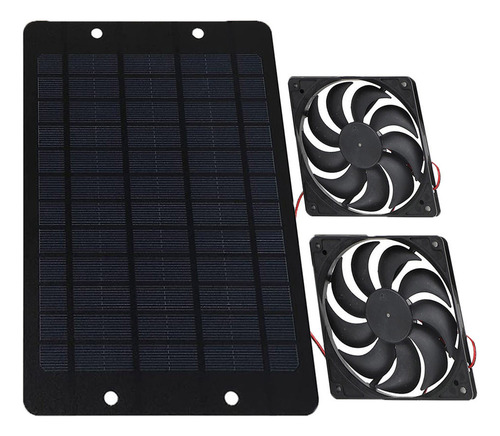 Z Kit De Exaustor Movido A Energia Solar Para Galinheiros,