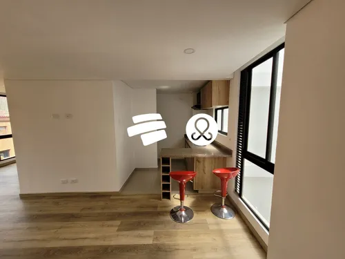 Apartaestudio En Venta En Santa Bárbara