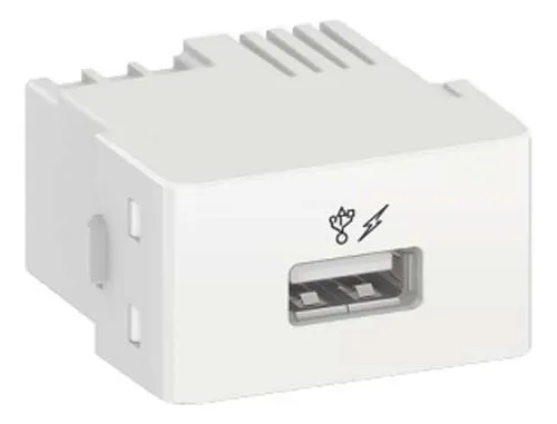 Modulo Tomada Usb 2.0 1a Bivolt - Prm47811 Lunare Schneider Menor preço em Modulo Tomada Usb 2.0 1a Bivolt - Prm47811 Lunare Schneider