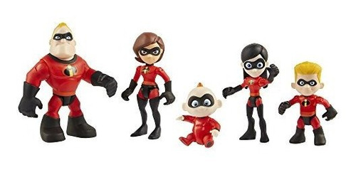 The Incredibles 2 Family 5pack Junior Supers Figuras De Acci