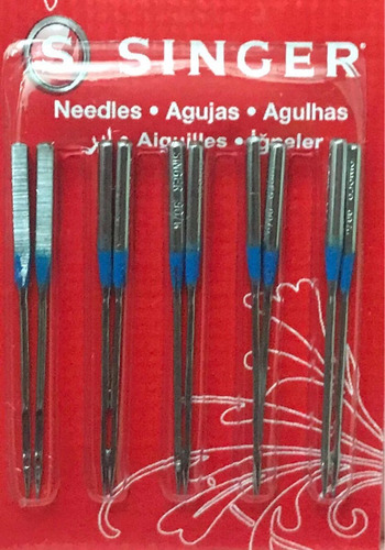 Imagen 1 de 4 de Aguja Singer Maquina De Coser Overlock Domestica Aguja 2054