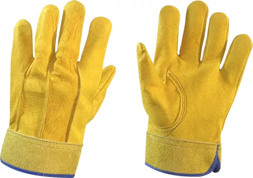 Guantes De Piel Amarillos Gts007 Otras Marcas