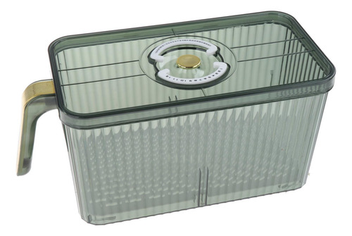Contenedor Organizador Con Tapa Freshness, Grande, Verde