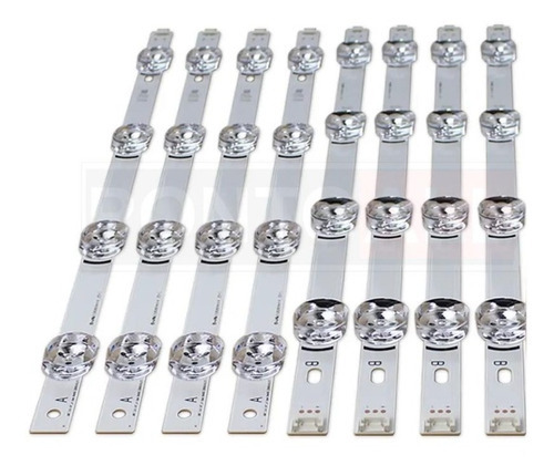 Kit de 8 barras LED 42lb5600 42ly340 42lb5600 compatibles con LG