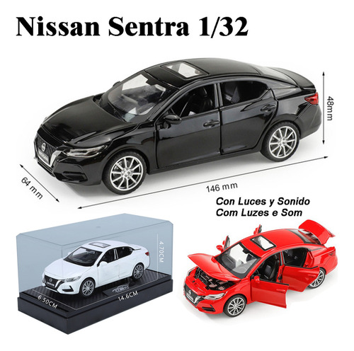 Miniatura De Coches Metálicos Nissan Sentra Advance Colecció