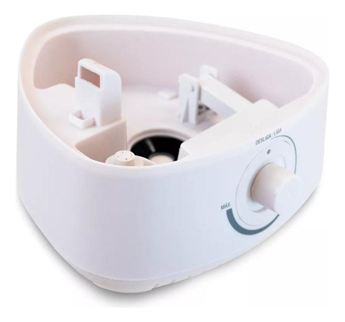 Umidificador Ultrassônico, Aromatizador + Abajur Quarto Bebê Cor Branco