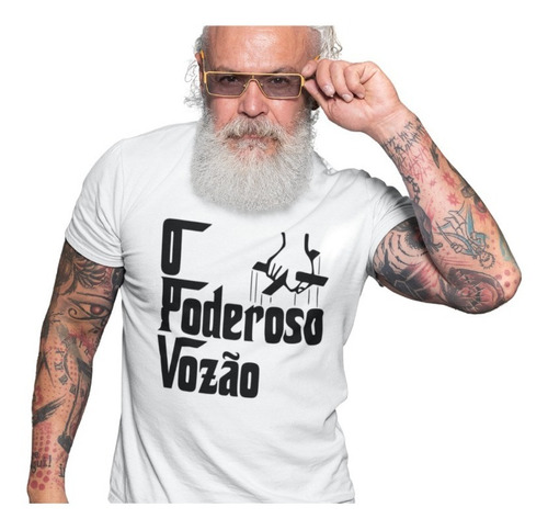 Camisetas Frases O Poderoso Vozão Vovô Avô Pronta Entrega