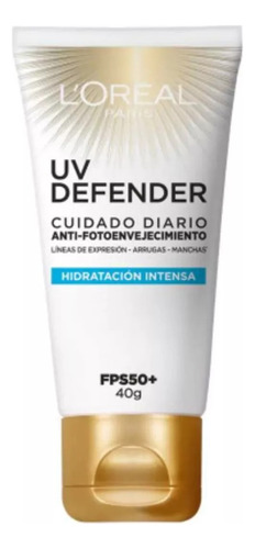L'oréal Paris Uv Defender Protector Solar Hidratación 50fps