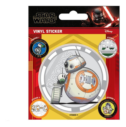 Star Wars - The Rise Of Skywalker - 5 Stickers Pack