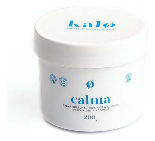  Crema Corporal Hidratante Kalo Calma 200gr Arnica Y Karite