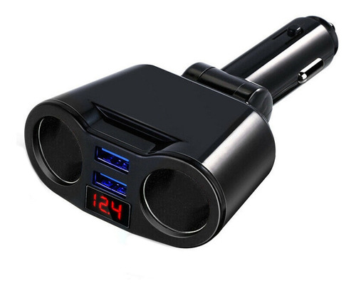 Cargador Doble Usb De 2 Vías Para Encendedor De Coche.