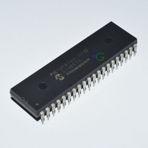 Microcontrolador Pic 16f874a 8 Bits Cmos Flash Mejorada